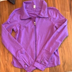 Women’s Under Armour Purple Zip-Up Sweater